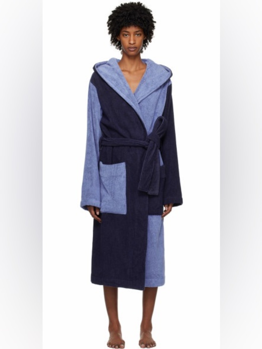 Tekla hooded bathrobe - SSENSE exclusive